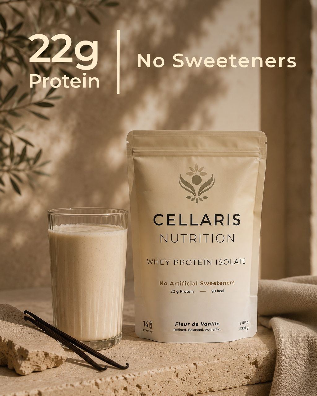 CELLARIS Whey Isolate - Fleur de Vanille